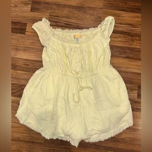 Urban Outfitters Light Yellow Romper